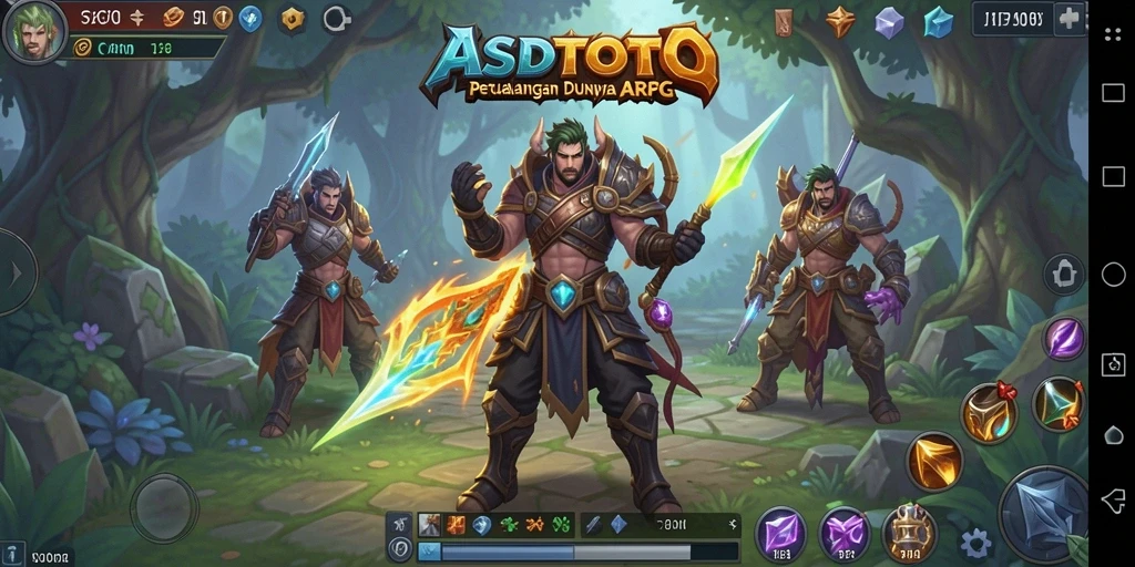 Tampilan gameplay ARPG yang menarik dan mendebarkan.