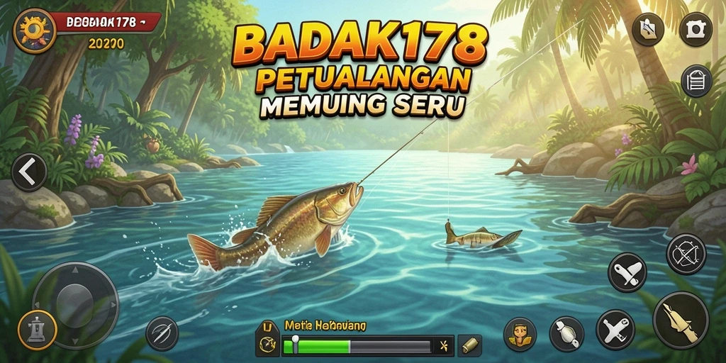 Gameplay seru memancing ikan di <strong>BADAK178</strong>