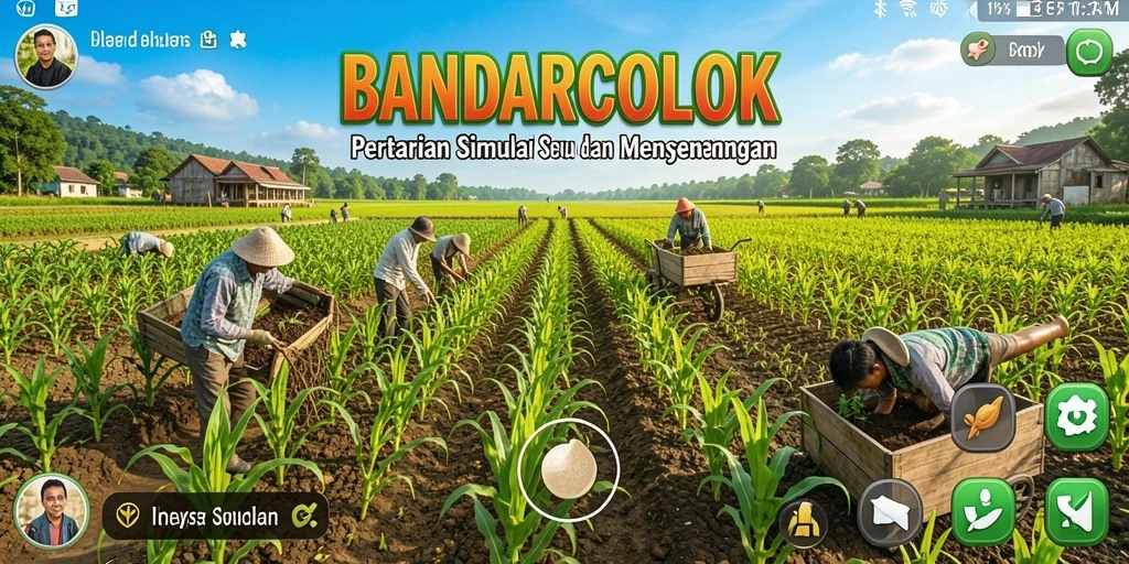Tampilan gameplay seru dan menantang di BANDARCOLOK.