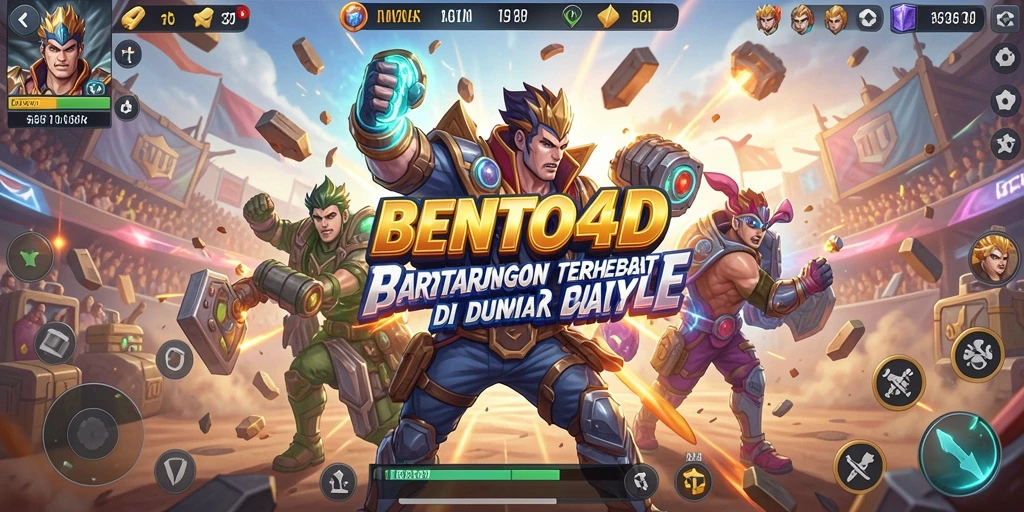 Gameplay intens di Battlefield BENTO4D dengan aksi seru.