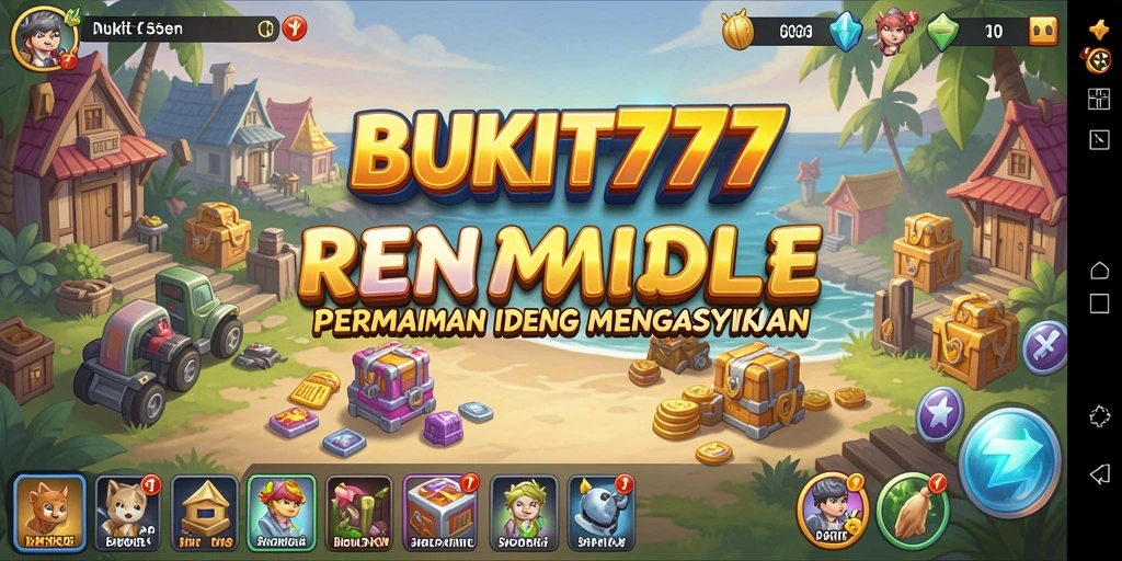 Tampilan menarik dari gameplay BUKIT777 yang santai dan interaktif.
