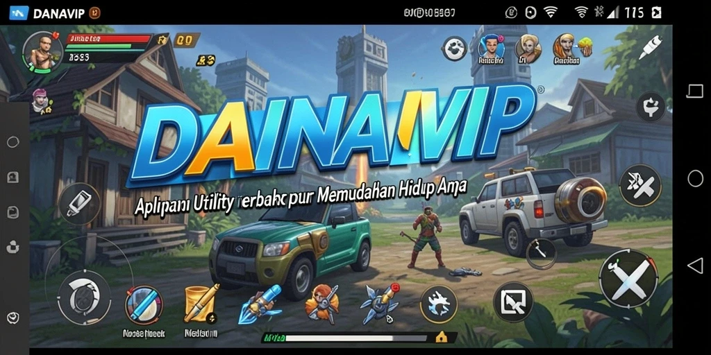 Tampilan antarmuka <strong>DANAVIP</strong> yang intuitif dan mudah digunakan.
