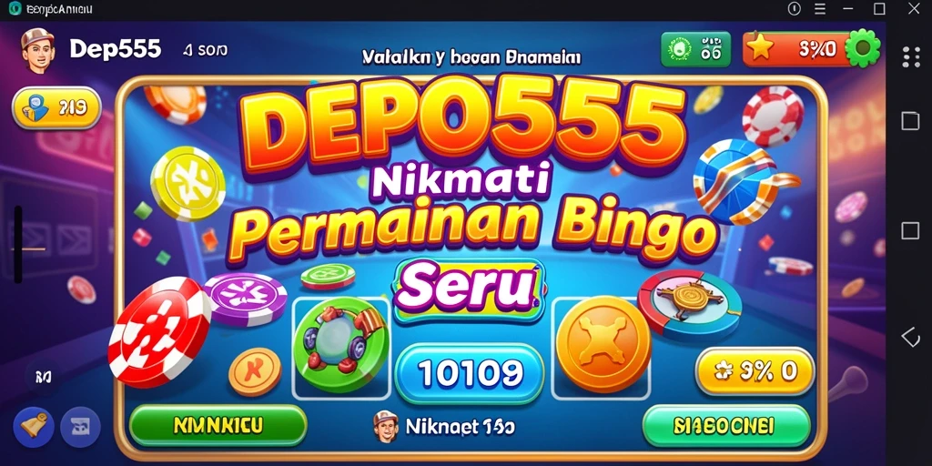 Tangkapan layar gameplay Bingo di DEPO555 yang penuh aksi.