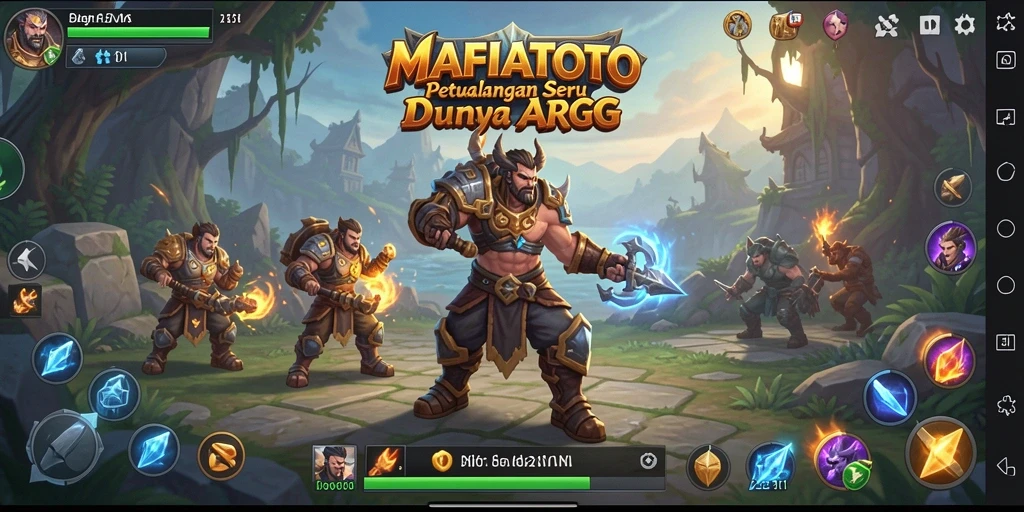 Tangkapan layar permainan MAFIATOTO menampilkan aksi pertarungan yang mendebarkan.