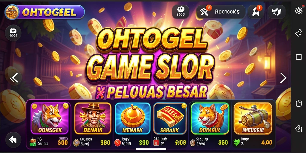 Screenshot gameplay OHTOGEL yang menampilkan keseruan permainan slot.