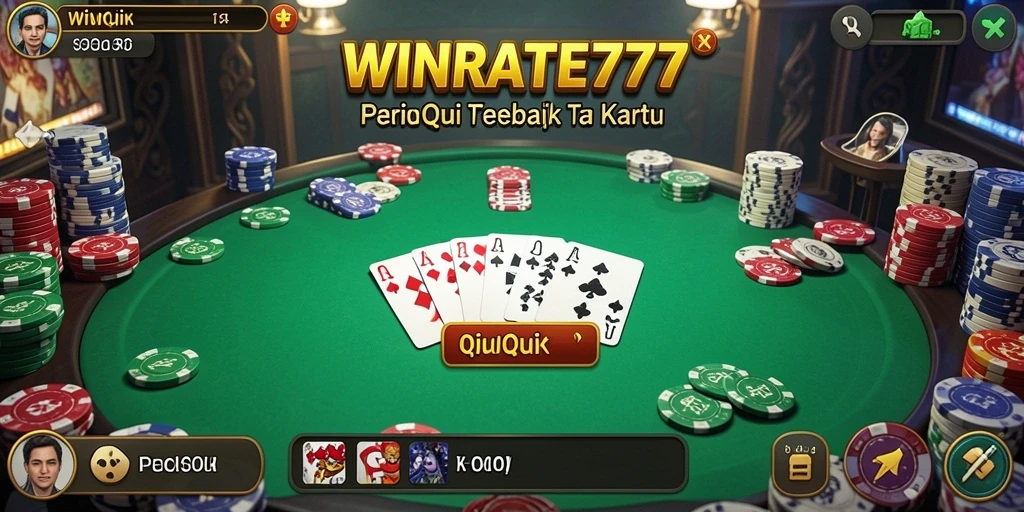 Tampilan gameplay QiuQiu yang menarik di WINRATE777.