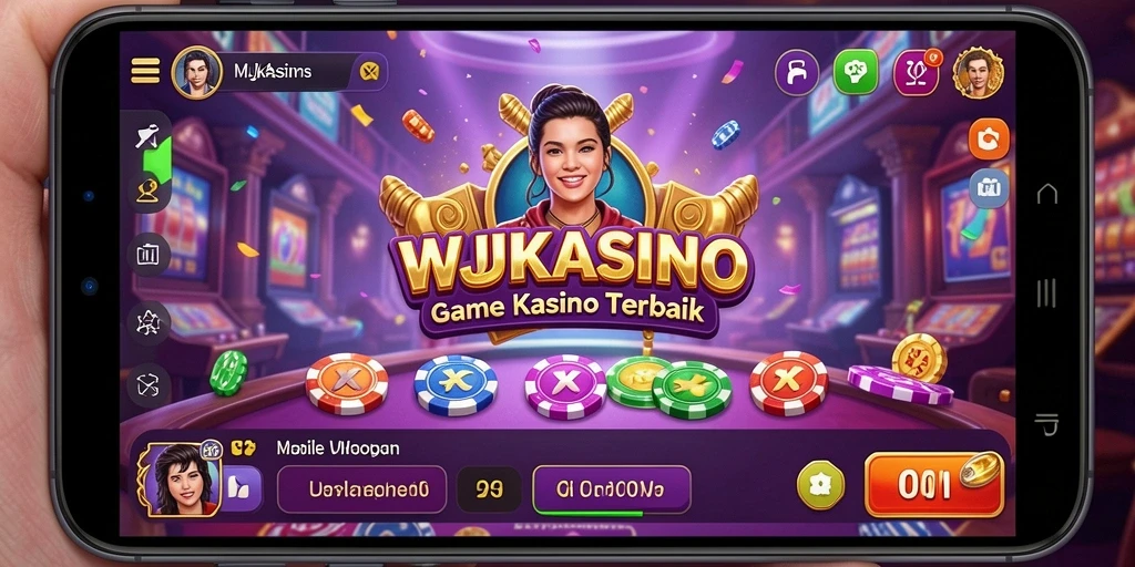 Tampilan permainan kasino yang memikat dari WJKASINO.